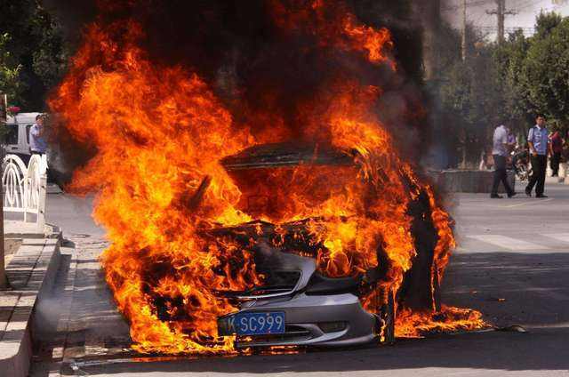 汽車內飾件的水平燃燒實驗 汽車內飾件的水平燃燒實驗